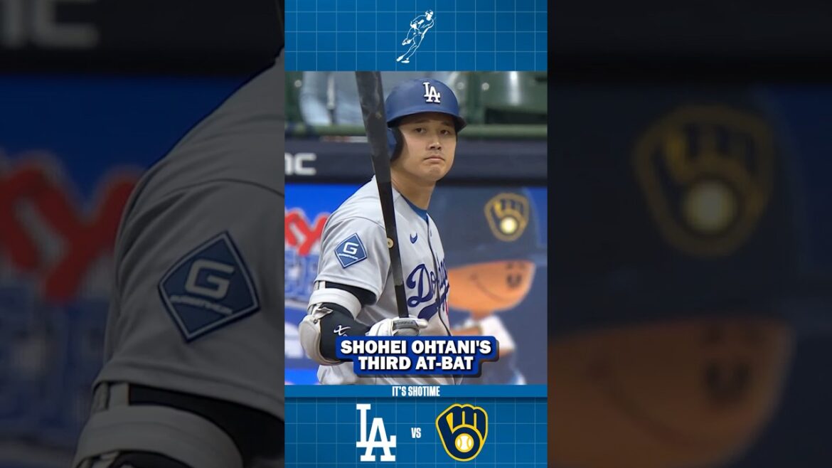 Troisième match au bâton contre les Brewers de Shohei Ohtani 1
