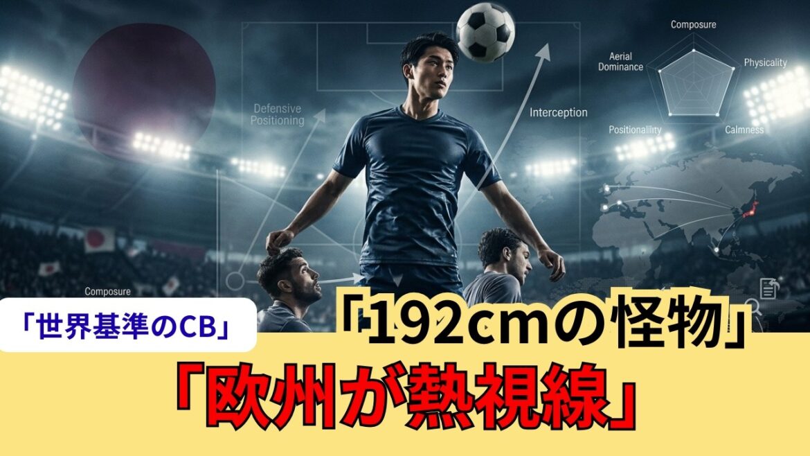 [Yukihiro Takai]Quelle est la raison pour laquelle Tottenham et le Borussia MG attirent l'attention ? Une explication approfondie de la preuve que le monstre CB de 192 cm de Kawasaki est la norme mondiale !