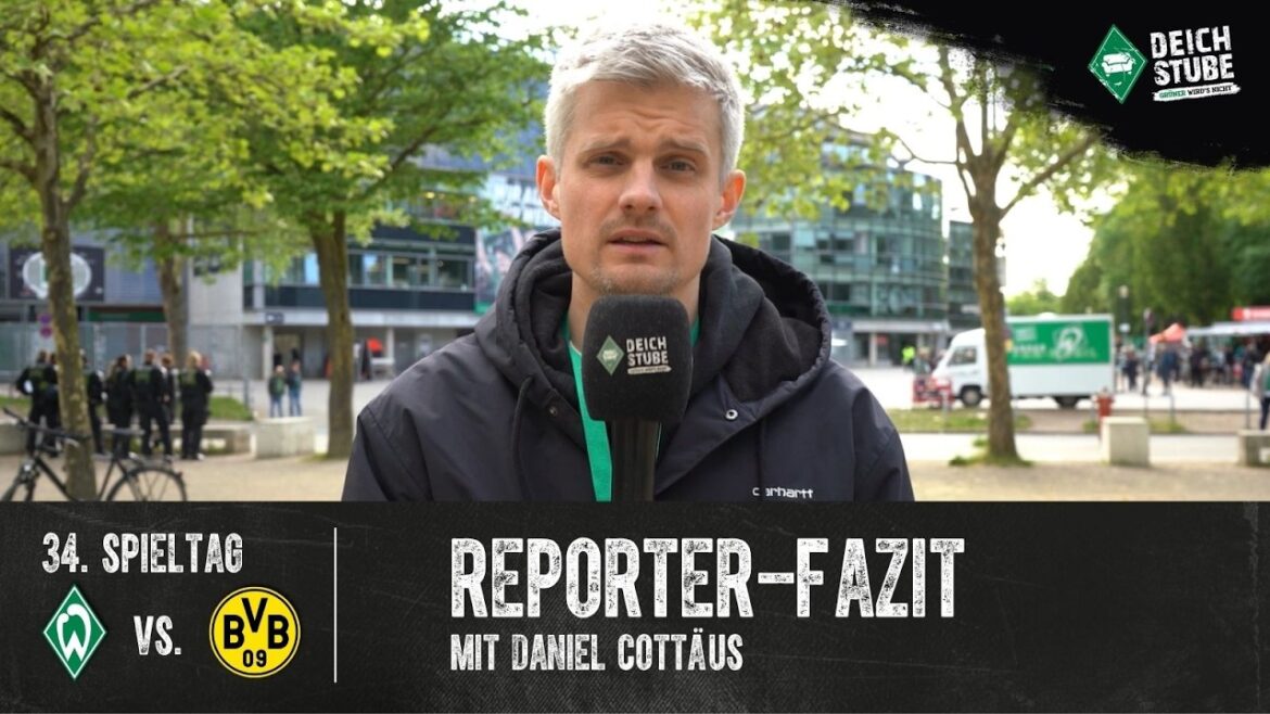 « Très mauvaise année pour le Werder » : Conclusion du journaliste sur la saison et le match du BVB – Que se passe-t-il maintenant ?! « Très mauvaise année pour le Werder » : Conclusion du journaliste sur la saison et le match du BVB – Que se passe-t-il maintenant ?!