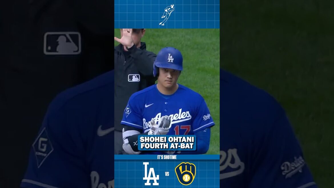 Quatrième match At-Bat VS Brewers de Shohei Ohtani 2