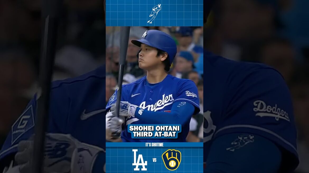 Troisième match 2 au bâton contre les Brewers de Shohei Ohtani