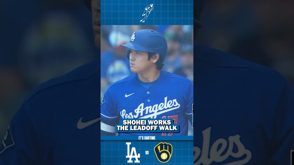 Shohei Ohtani travaille sur la marche initiale