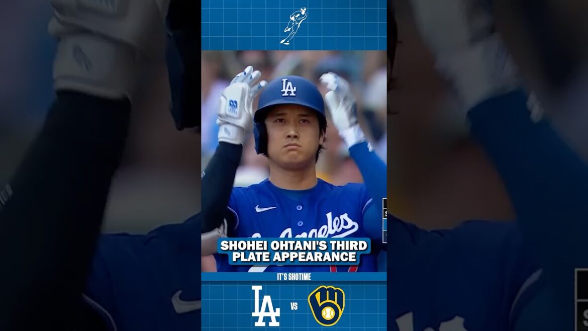 Troisième match At-Bat VS Brewers de Shohei Ohtani