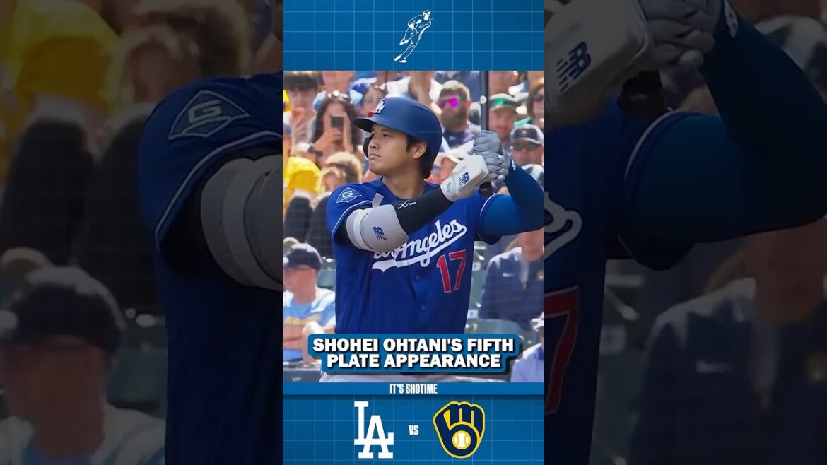 Cinquième match At-Bat VS Brewers de Shohei Ohtani 3