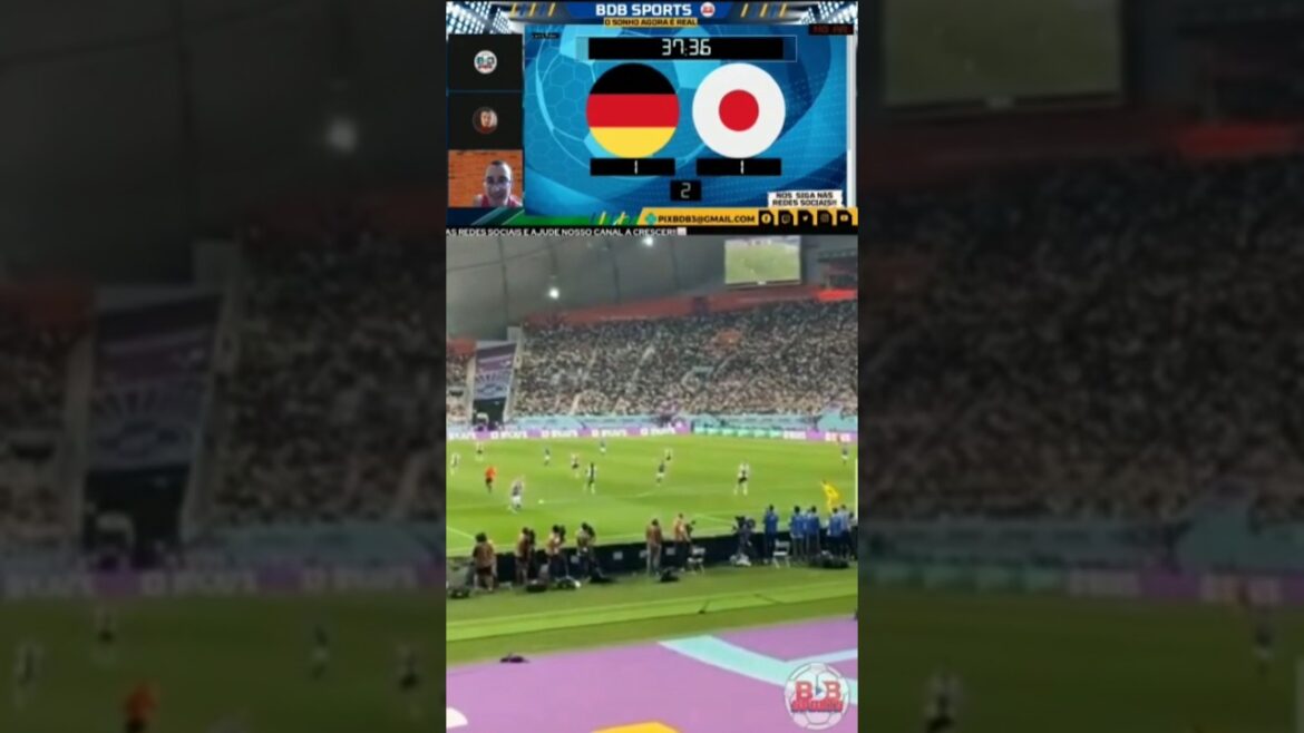 Coupe du monde #TBT 2022 : Takuma Asano a marqué le but du retour historique du Japon contre l'Allemagne. #football