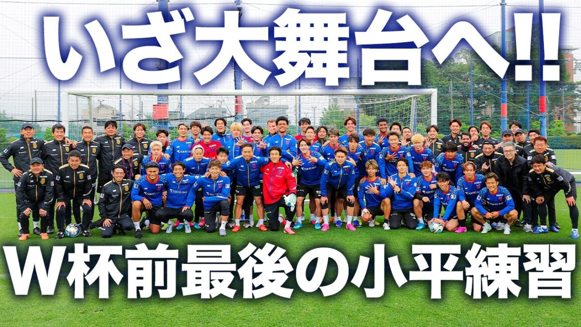 [Passons sur la grande scène !!]Dernier entraînement de l'équipe avant la Coupe du Monde !! #Yuto Nagatomo #Kim Seung Gyu