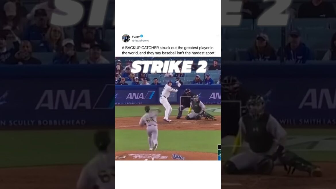 un CATCHER a retiré OHTANI sur des prises ?! 🤯