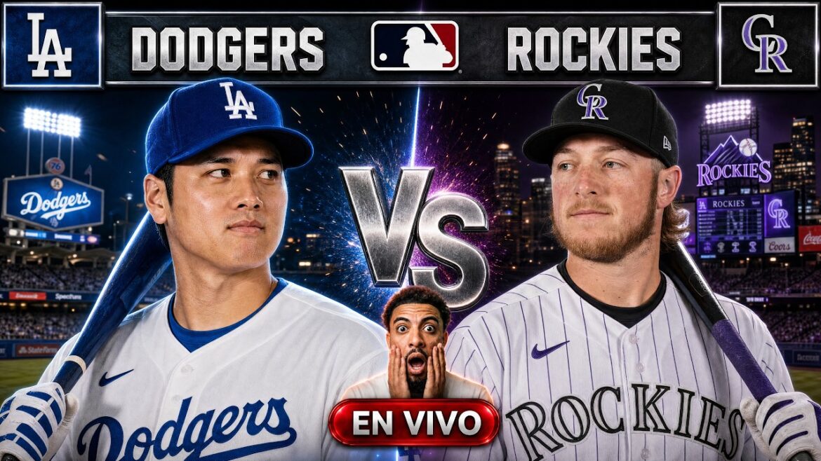 DODGERS 🆚 ROCKIES 🟥 EN DIRECT 🟥 | NARRATION AUJOURD'HUI 25/05/26