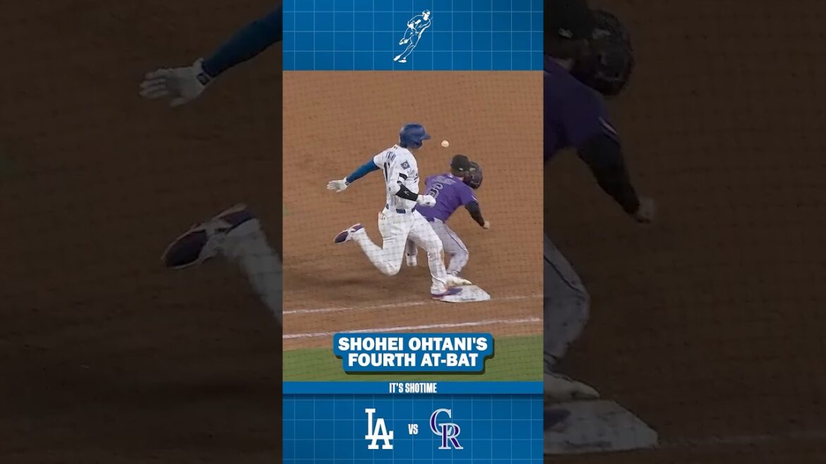 Quatrième match au bâton contre Rockeis de Shohei Ohtani 1