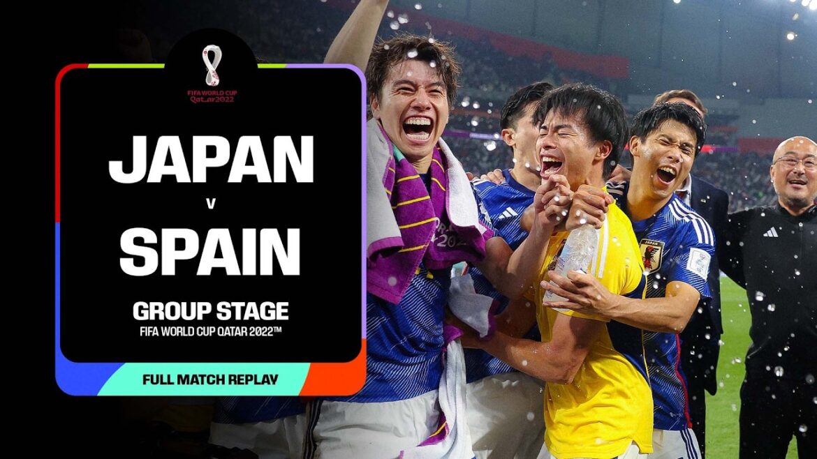 MATCH COMPLET : Japon contre Espagne | Coupe du Monde de la FIFA 2022 MATCH COMPLET : Japon contre Espagne | Coupe du Monde de la FIFA 2022