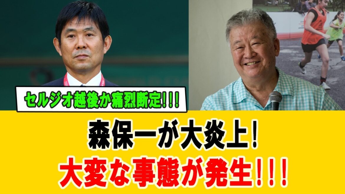 [Choc de l'équipe nationale du Japon]Sergio Echigo critique sévèrement l'entraîneur Hajime Moriyasu ! L’équipe risque-t-elle de s’effondrer à cause d’une « grande tempête de feu » sans précédent ? ? #Moriho Japon #Sergio Echigo #Équipe nationale du Japon