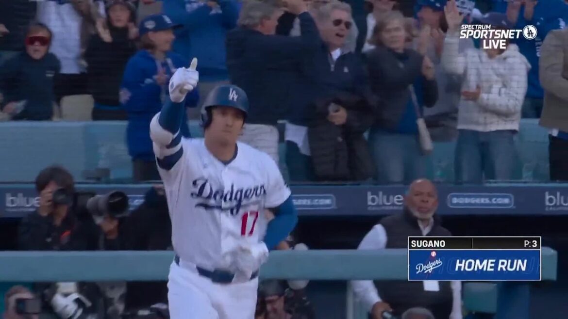 Shohei Ohtani fait exploser LEADOFF HOME RUN au point mort 🔥 | ESPN MLB