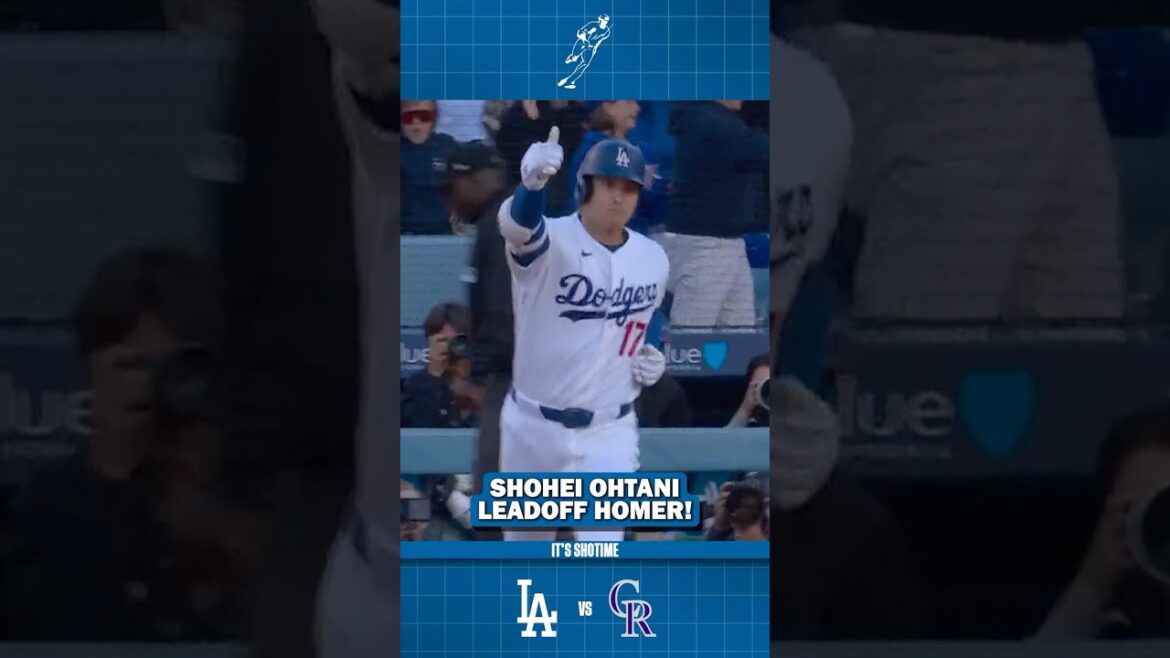 Shohei Ohtani lance le premier coup de circuit du SHO