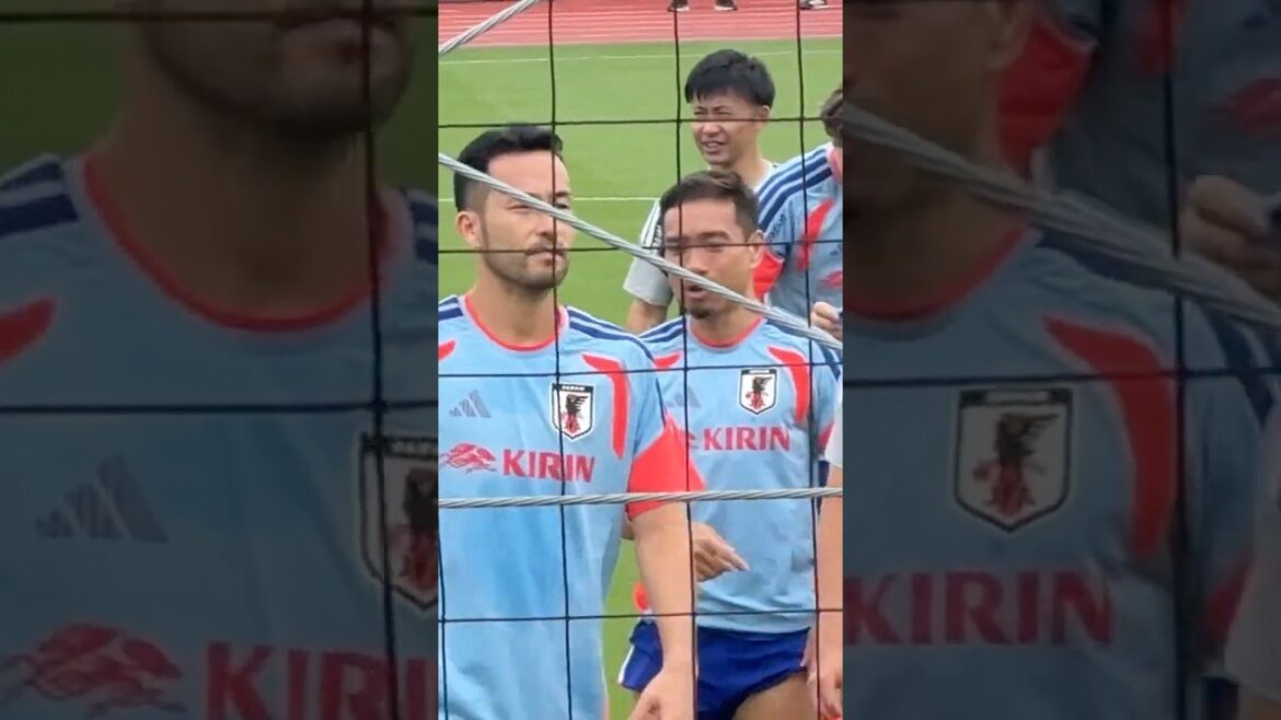 Dernières nouvelles❗️ Keito Nakamura, Ritsu Doan, Kaishu Sano, Yuto Nagatomo, Maya Yoshida, Makoto Hasebe Entraînement public de l'équipe nationale du Japon[Équipe nationale de football du Japon]SAMURAI BLUE 2026/05/28 Observation sur place