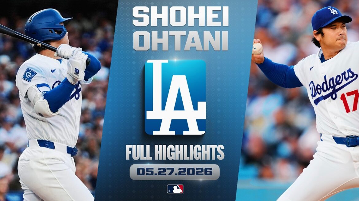 Il fait TOUT ! 😮 Shohei Ohtani DOMINE sur le monticule et démarre le match avec un home run ! 🤯