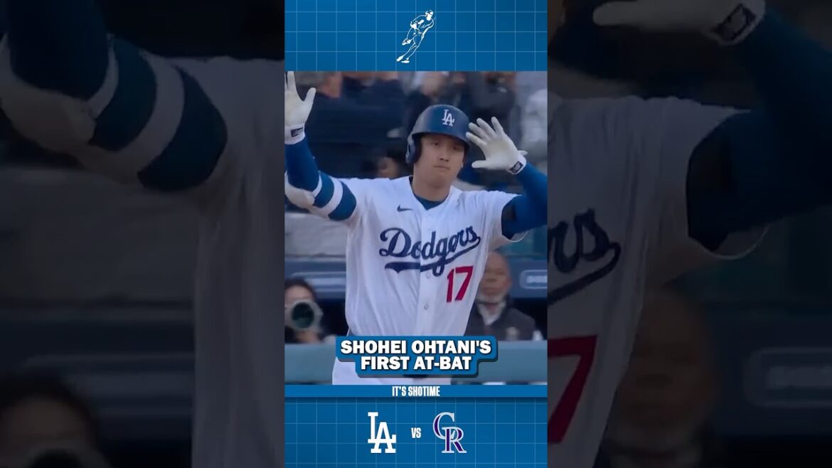 Premier match 3 au bâton contre les Rockies de Shohei Ohtani