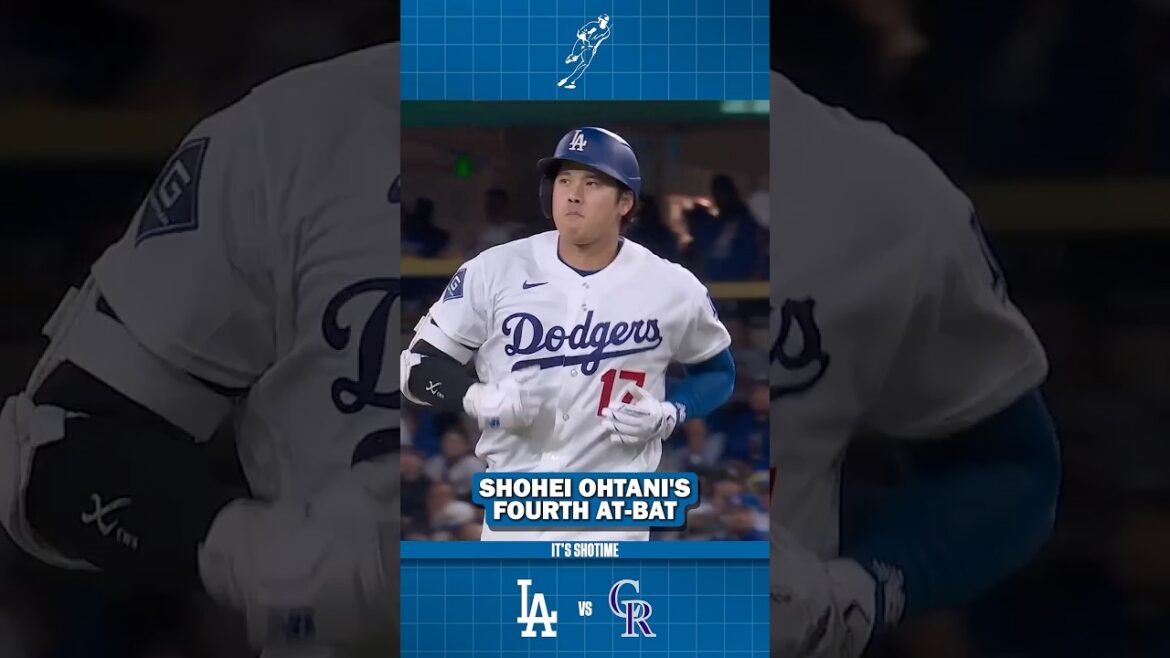 Quatrième match 3 au bâton contre les Rockies de Shohei Ohtani