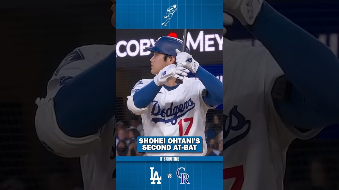 Deuxième match At-Bat VS Rockies de Shohei Ohtani 3