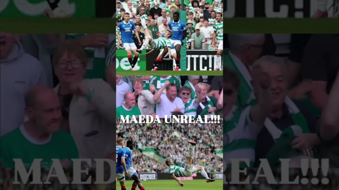 DAIZEN MAEDA AVEC L'UN DES MEILLEURS BUTS QUE J'AI JAMAIS VU #glasgowderby #celticfc #daizenmaeda