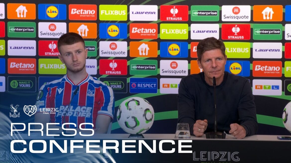 Conférence de presse finale de Glasner 🗣️🎙️ | Finale de la Ligue de Conférence 🏆 Conférence de presse finale de Glasner 🗣️🎙️ | Finale de la Ligue de Conférence 🏆