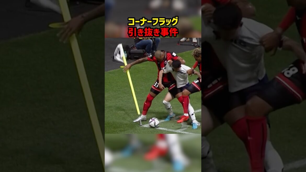J'ai sorti le drapeau de corner... #Hokkaido Consadole Sapporo #FC Tokyo #J League