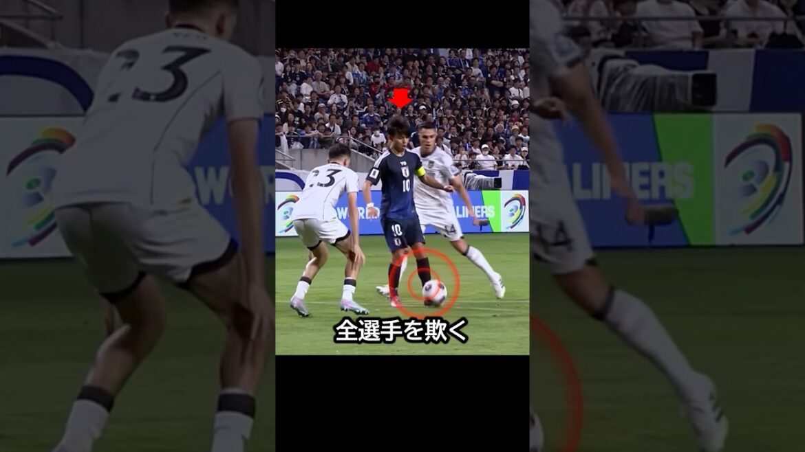 C'est artistique ! Je veux voir cette collaboration entre l’équipe nationale japonaise de football Takefusa Kubo et Kaishu Sano à la Coupe du monde ! #Football #Takefusa Kubo #Kaishu Sano