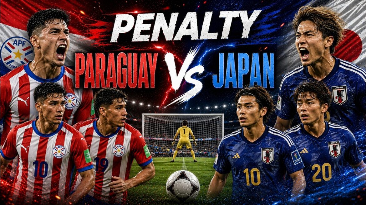 🔴 PARAGUAY vs JAPON Pénalités | Guerre mentale absolue, gardiens héroïques et drame Crossbar