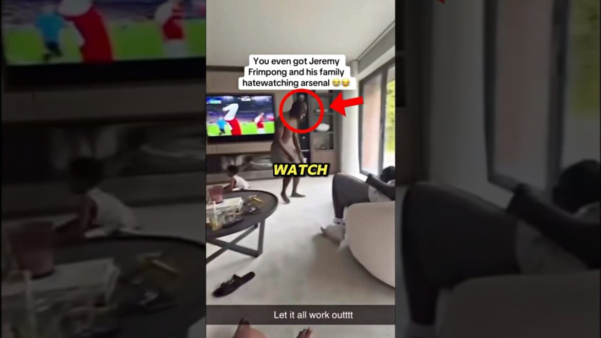 Jérémie Frimpong Réaction CRAZY face à la défaite d’Arsenal en finale de la Ligue des champions 🤣🤣 Jérémie Frimpong Réaction CRAZY face à la défaite d'Arsenal en finale de la Ligue des champions 🤣🤣