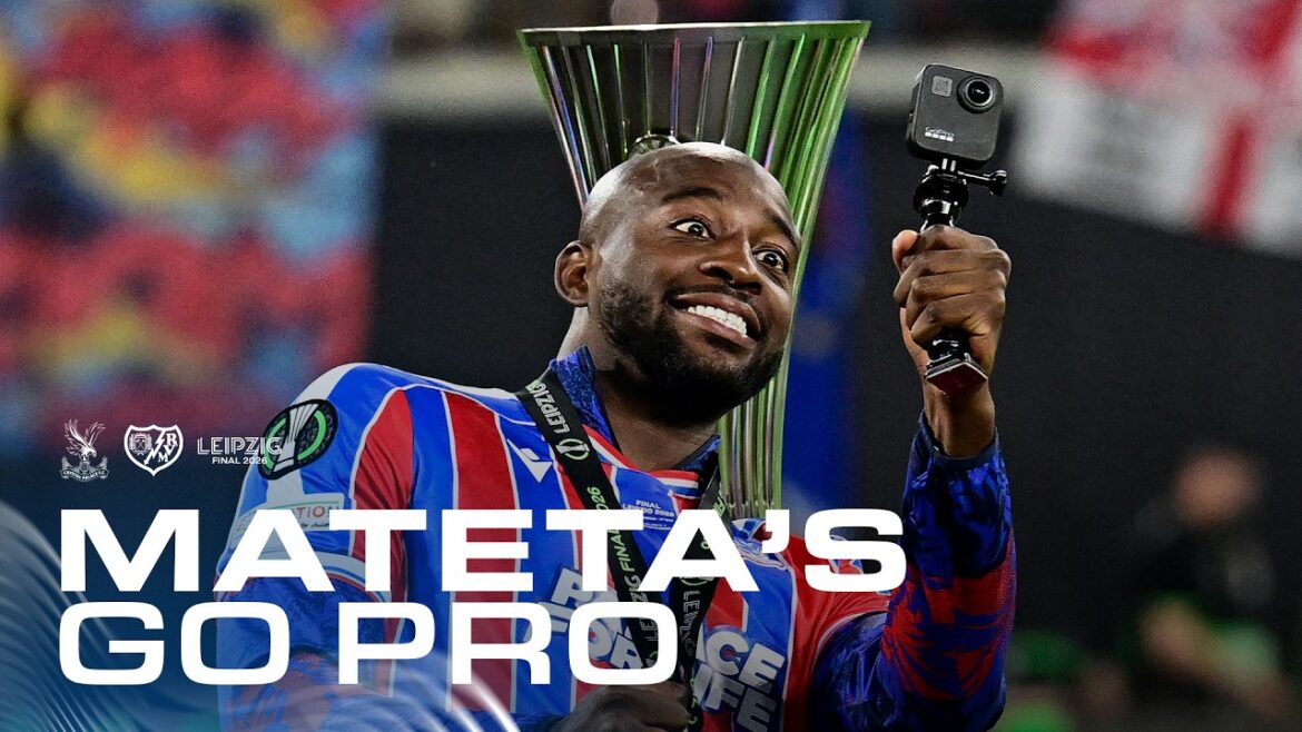 VUE 360 👀 Célébrations d'après-match de Mateta 🏆🎉