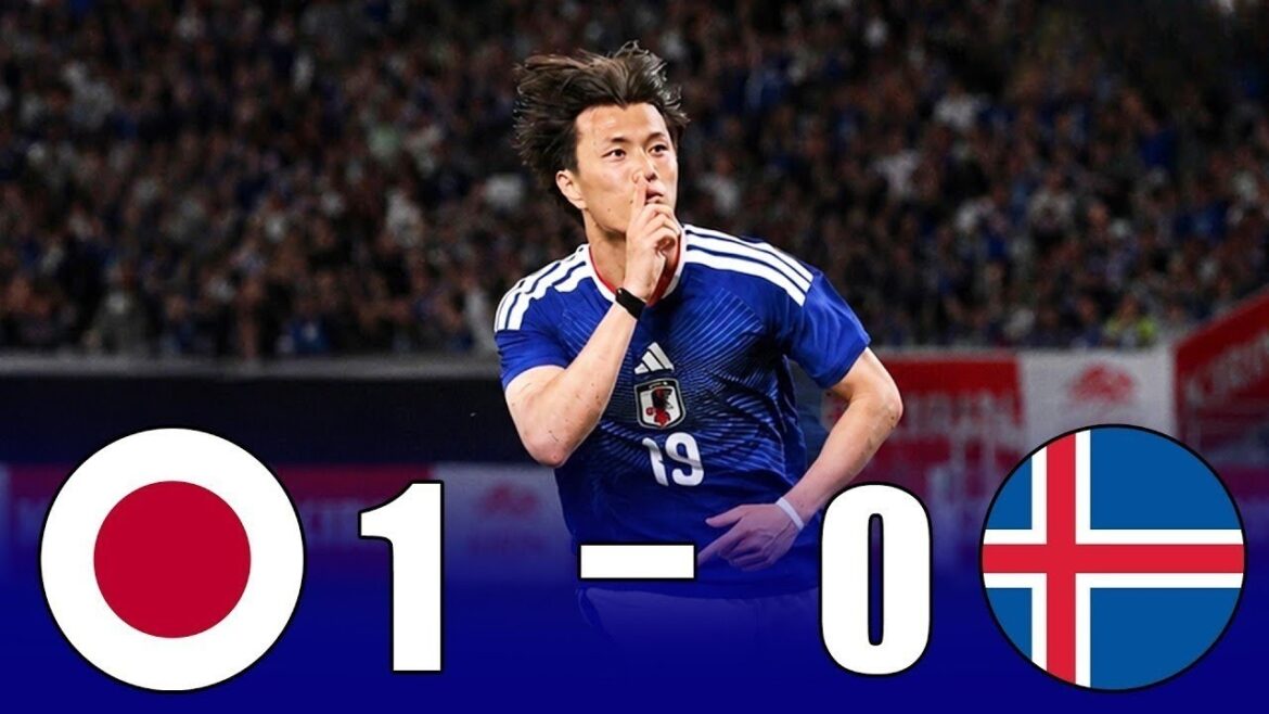 Japon contre Islande | 1 - 0 | Objectif de Koki Ogawa | Points forts étendus | Int. Match amical 2026 !