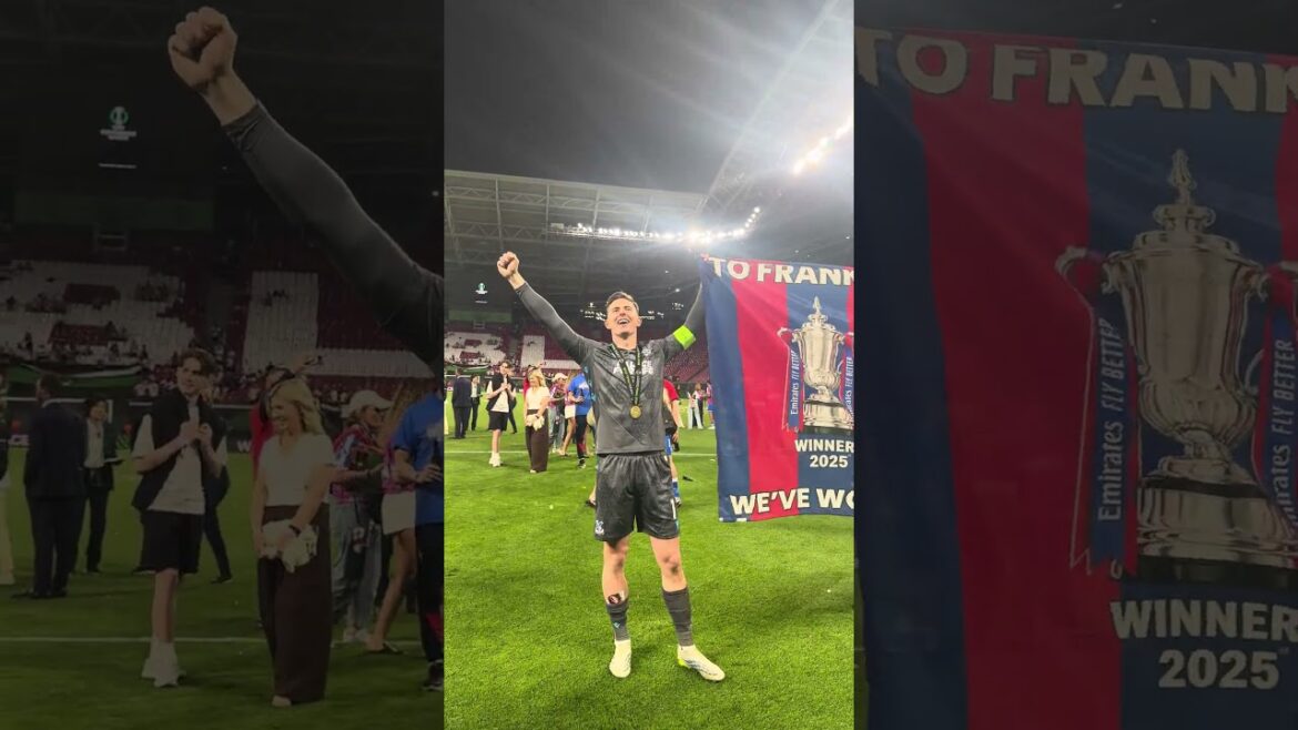 Dean Henderson, VOUS êtes Palace ❤️💙 #cristalpalace #uefa #champions