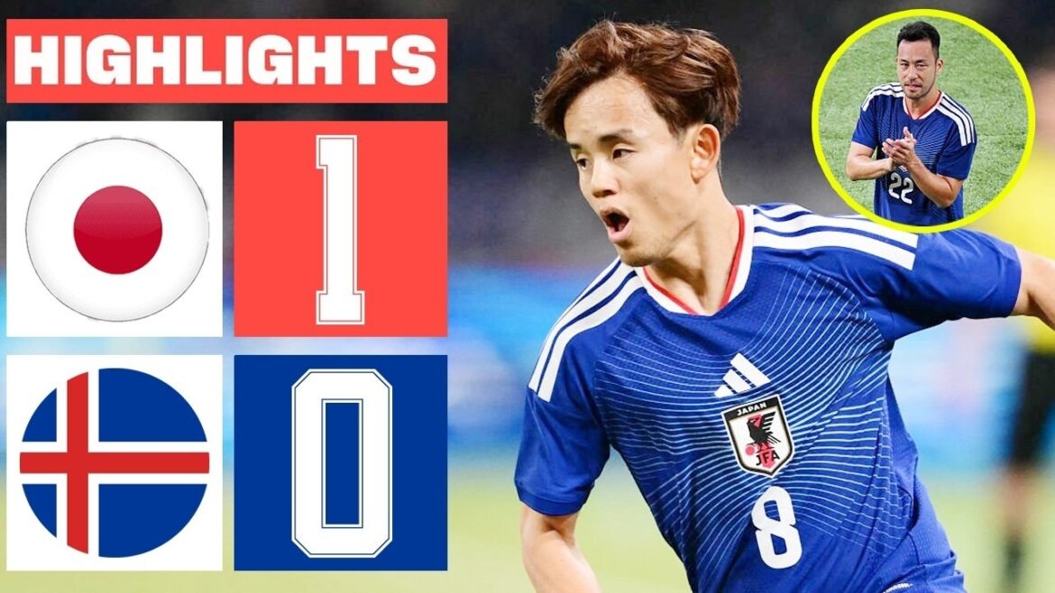 Temps forts du Japon contre l’Islande 1-0 – Football amical mondial 2026 Temps forts du Japon contre l'Islande 1-0 - Football amical mondial 2026