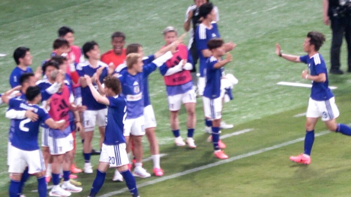 Match d'adieu avant la Coupe du monde 2026[Samurai Blue Japan]x[Islande]Scène de but de Koki Ogawa à la 42e minute de la seconde mi-temps Images locales Maya Yoshida