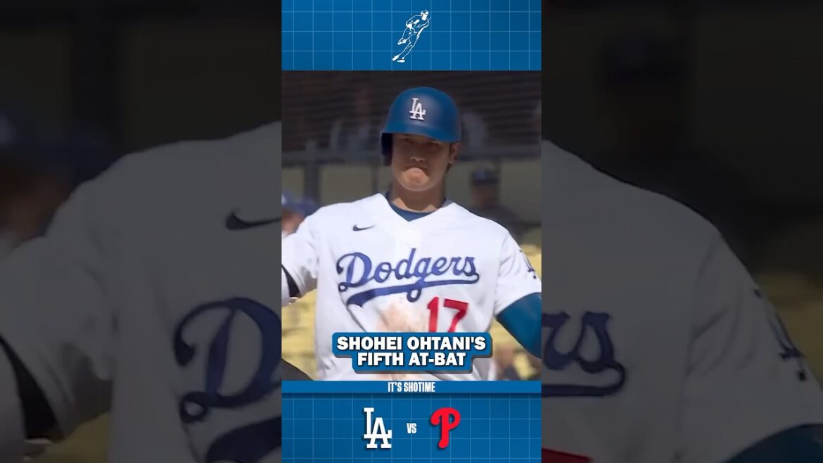 Cinquième match au bâton contre les Phillies de Shohei Ohtani 3