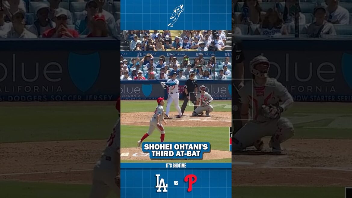 Troisième match au bâton contre les Phillies de Shohei Ohtani