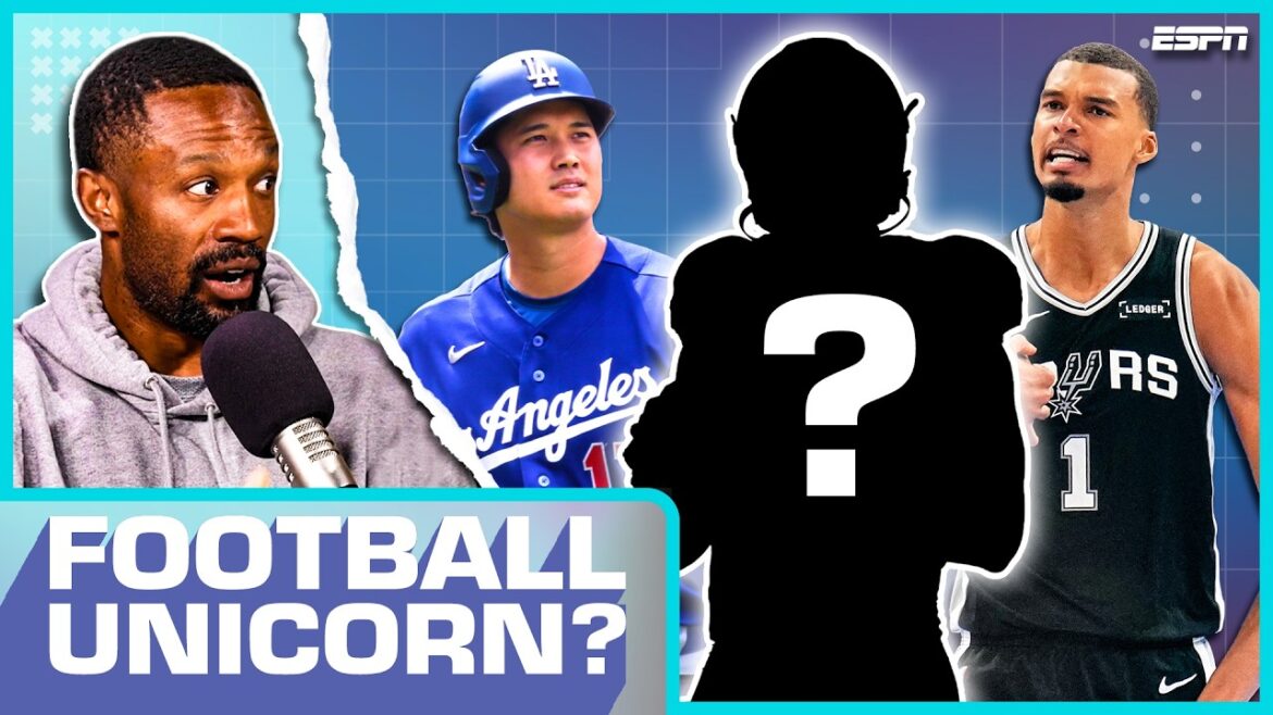 Imaginer la version footballistique de Wemby et Ohtani | Le spectacle Domonique Foxworth