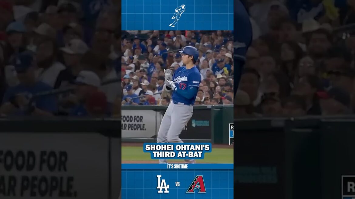 Troisième match At-Bat VS D-Backs de Shohei Ohtani 1