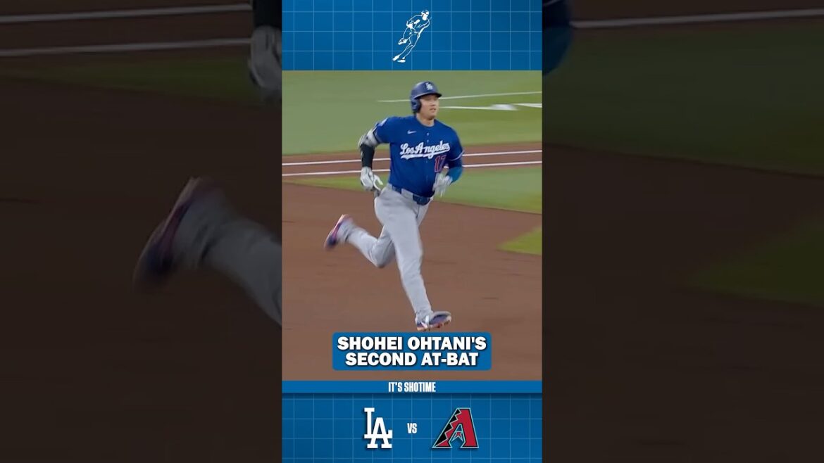 Deuxième match At-Bat VS D-Backs de Shohei Ohtani 1