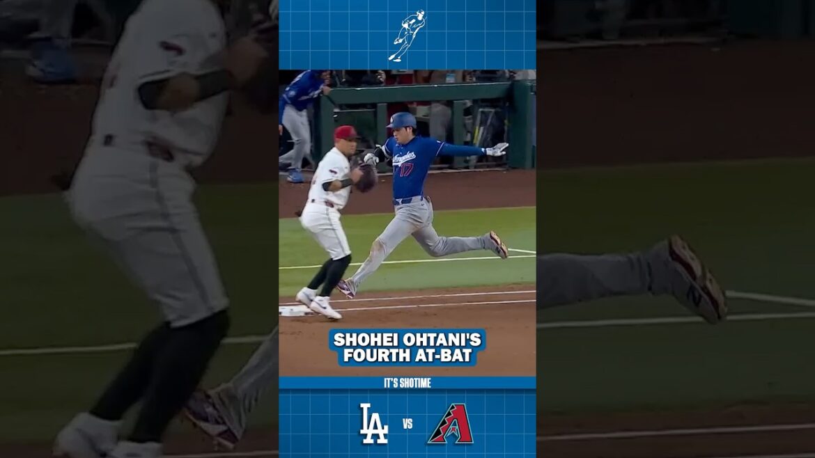 Quatrième match At-Bat VS D-Backs de Shohei Ohtani 1