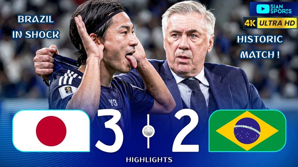 CHIFFRE D’AFFAIRES HISTORIQUE DE LA PLUS GRANDE GÉNÉRATION JAPONAISE DE TOUS LES TEMPS SUR LE BRÉSIL DE CARLO ANCELOTTI ! CHIFFRE D'AFFAIRES HISTORIQUE DE LA PLUS GRANDE GÉNÉRATION JAPONAISE DE TOUS LES TEMPS SUR LE BRÉSIL DE CARLO ANCELOTTI !