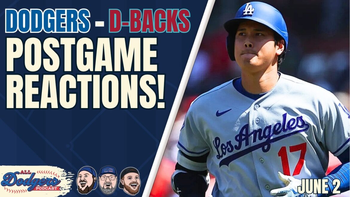 Après-match en direct des Dodgers-Diamondbacks, Shohei Ohtani + Freddie Freeman produisant