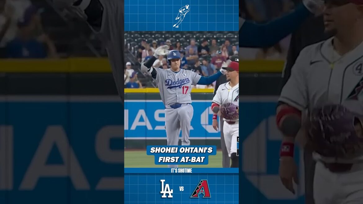 Premier match At-Bat VS D-Backs de Shohei Ohtani 2