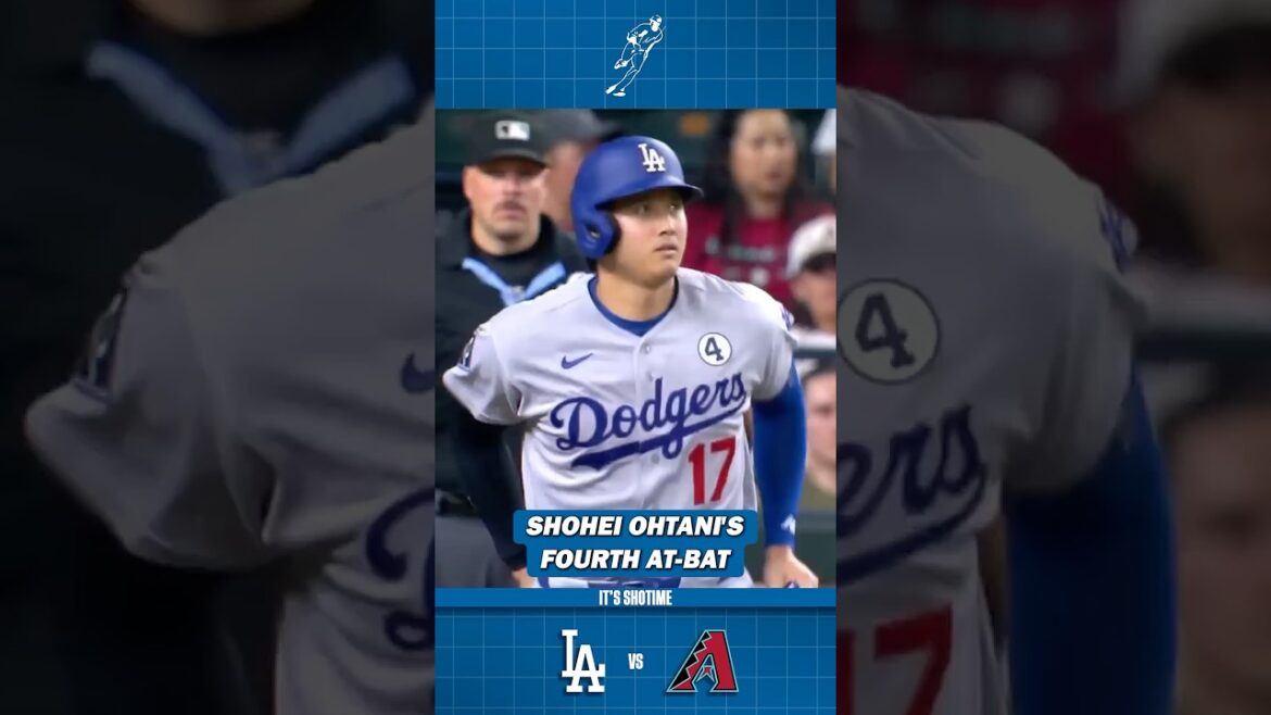 Quatrième match At-Bat VS D-Backs de Shohei Ohtani 2