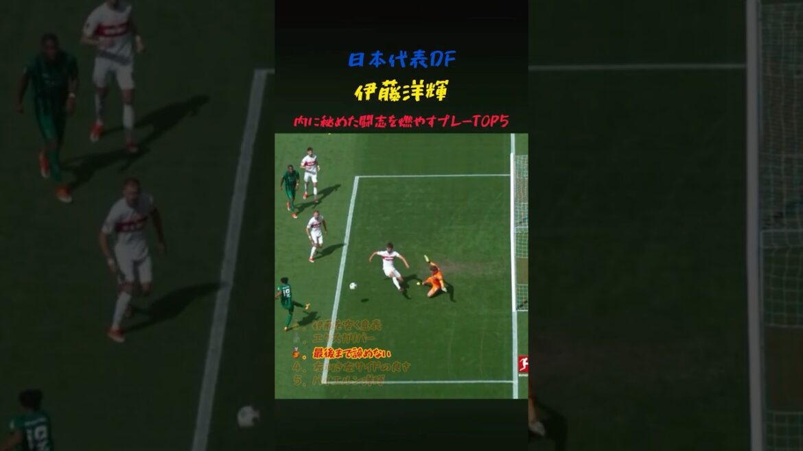 5 actions qui brûlent l'esprit combatif du défenseur de l'équipe nationale japonaise Hiroki Ito #Soccer #WorldCup