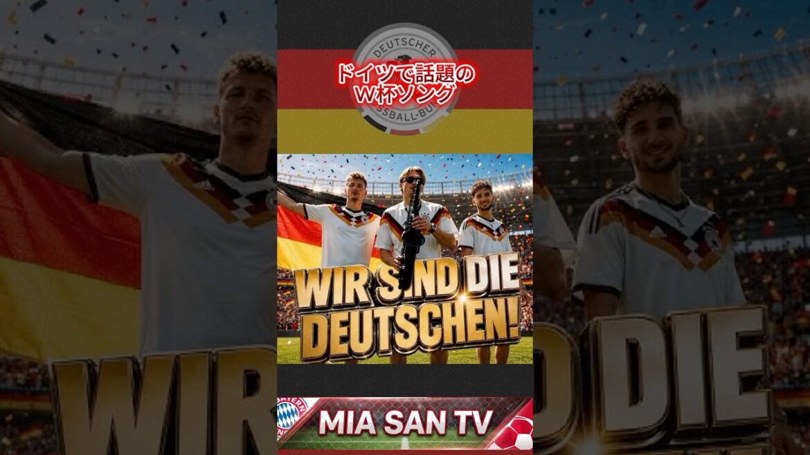 [Nouvelle chanson]Chanson de la Coupe du monde qui est un sujet brûlant en Allemagne 🇩🇪