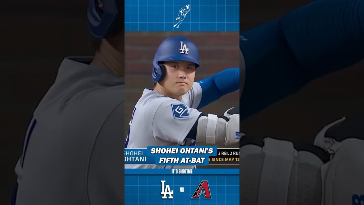 Cinquième match At-Bat VS D-Backs de Shohei Ohtani 2