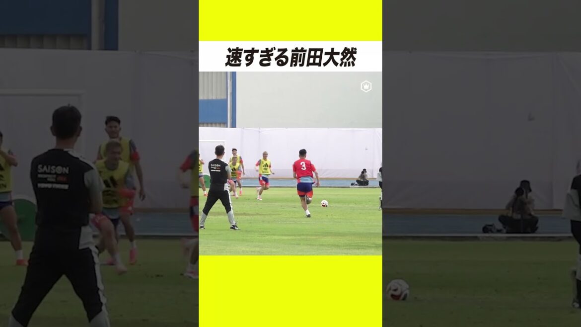 Daizen Maeda est trop rapide🏃💨