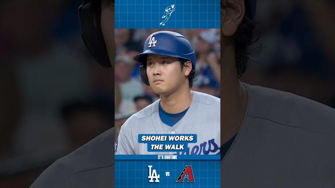 Shohei Ohtani fait preuve de patience et mérite la marche
