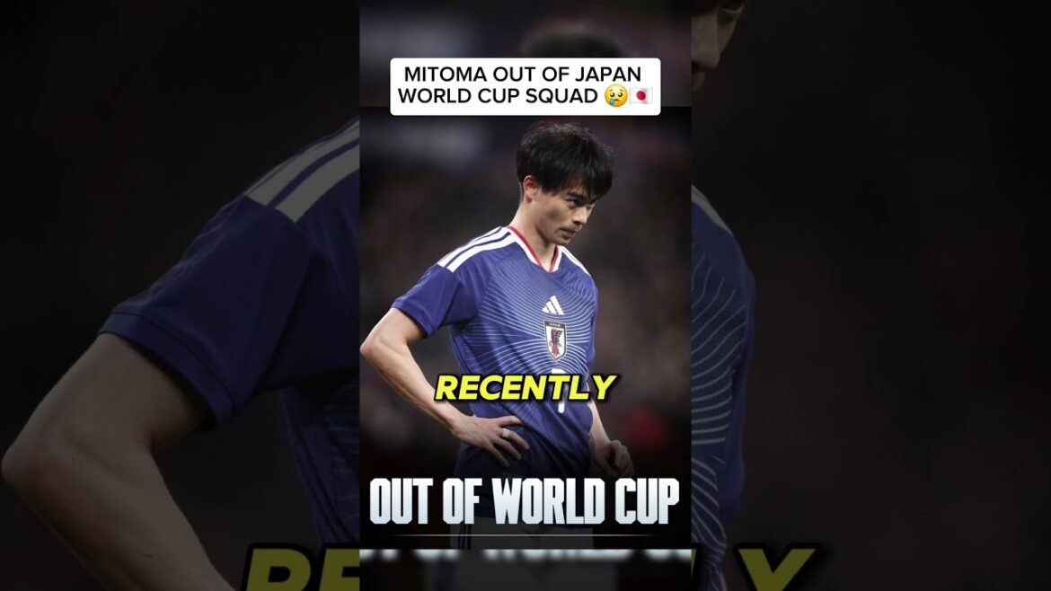 MITOMA HORS DE L'ÉQUIPE DE LA COUPE DU MONDE DU JAPON 😢🇯🇵