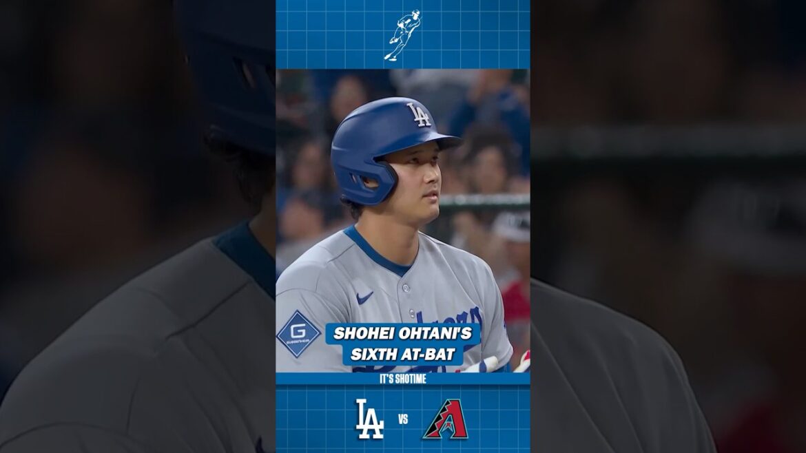 Sixième match At-Bat VS D-Backs de Shohei Ohtani 3